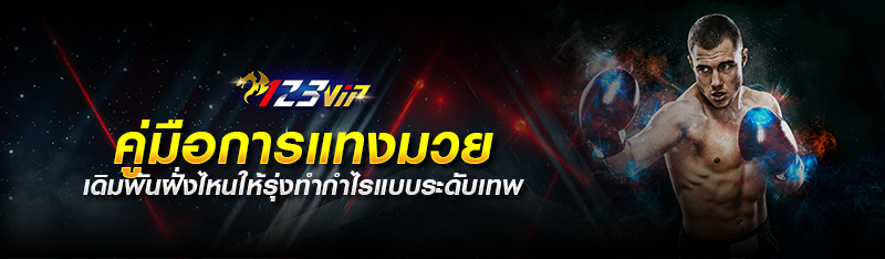 คู่มือการแทงมวย เดิมพันเกมฝั่งไหนให้รุ่งทำกำไรได้แบบระดับเทพ